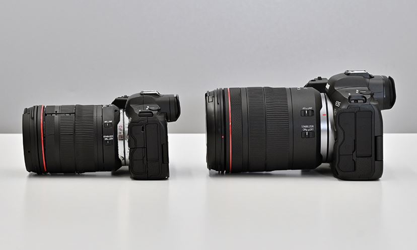キヤノン「EOS R5」がトランスフォーマーに!? カメラの再現度を