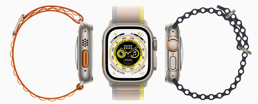 新品同様 Apple Watch Ultra 49mm GPS+Cellular チタニウム M555 