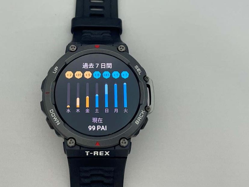 知られざる実力派スマートウォッチ。「Amazfit T-Rex 2