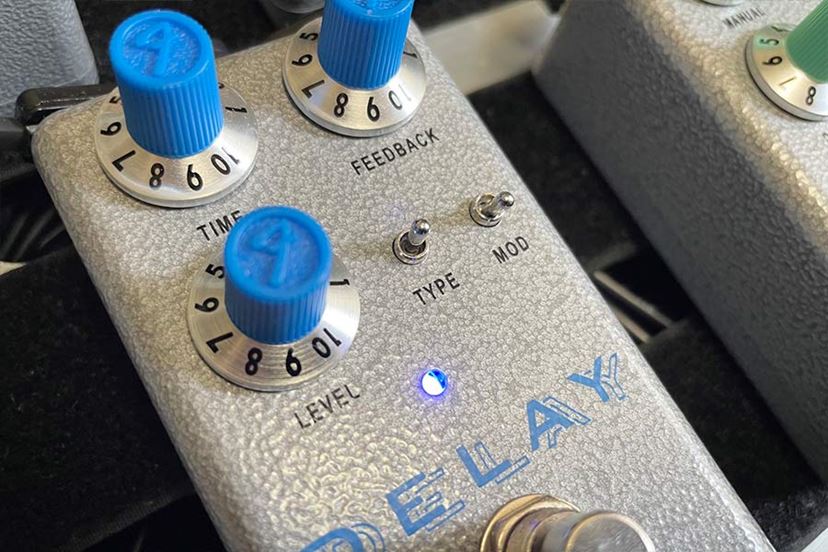 Fenderのエフェクターペダル「HAMMERTONE」全9種を、サンプル