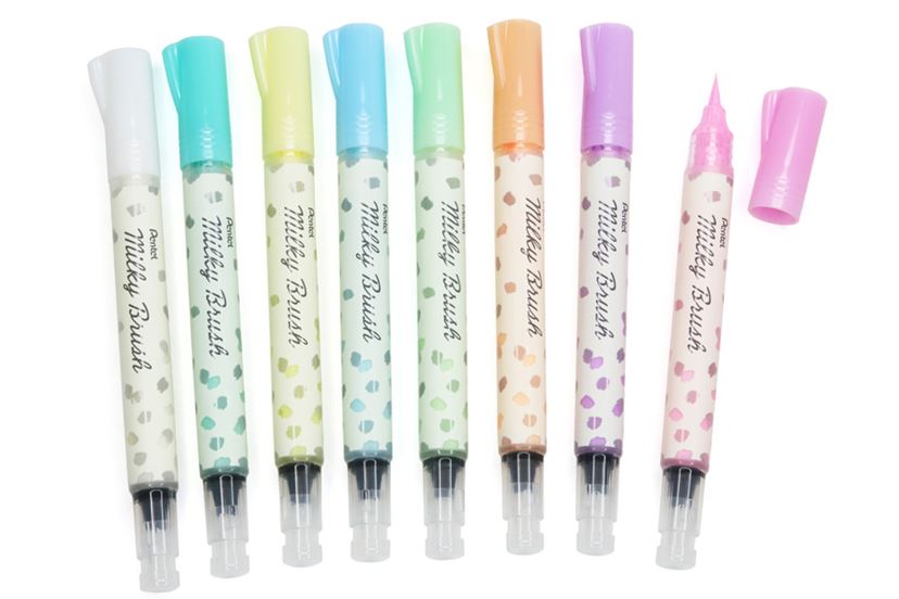 90年代ギャルはマストバイ！ 平成の伝説文具「ミルキーペン」が毛筆