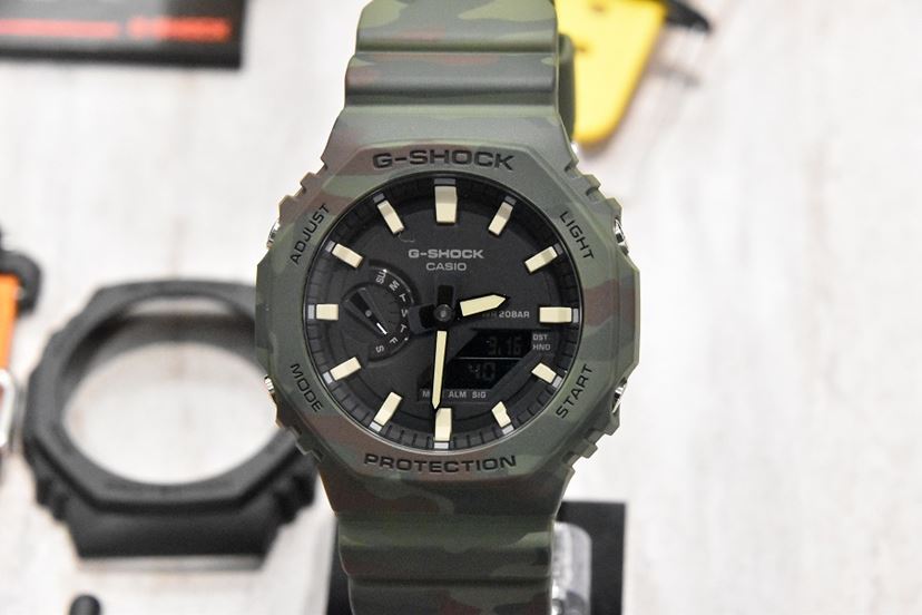 ま*も様 未使用！FROGMAN専用腕時計バンド&フレーム2本セット ！グレー