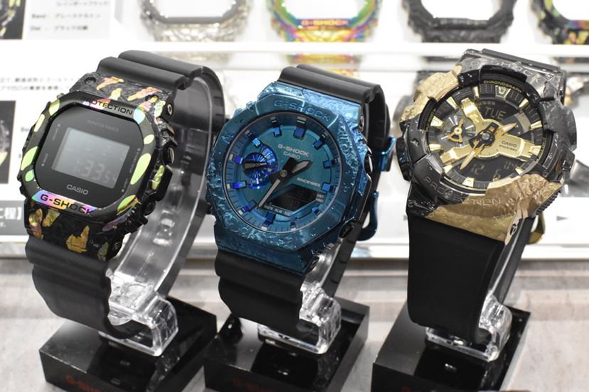 G-SHOCK」2023年最初の新作21本！ 注目は12通りのデザインが