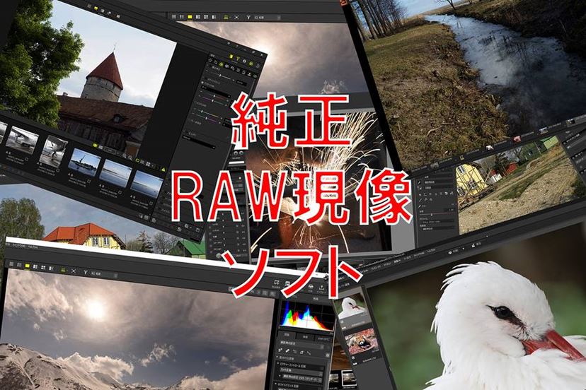 カメラ raw ソフト