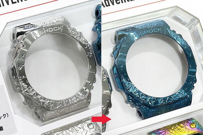 G-SHOCKの華飾表現がハンパない! 鉱物ライクなメタルカバード6 G-SHOCKの華飾表現がハンパない! 鉱物ライクなメタルカバード6