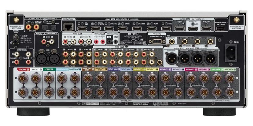 DENON デノン AVアンプ AVC-A1D DENON AVC-A1D AVアンプ デノン 驚異的駆動力の一体型AVアンプ。デノン「