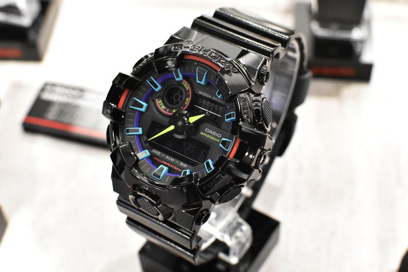 G-SHOCK」新作18本！ 注目はレインボー蒸着できらめく