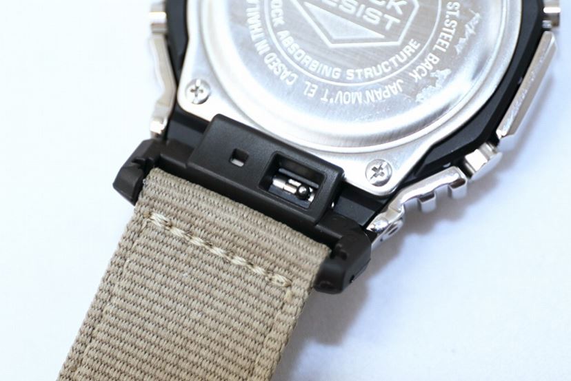 人気の八角形G-SHOCK「2100」の新作！ “ワーク”なクロスバンド