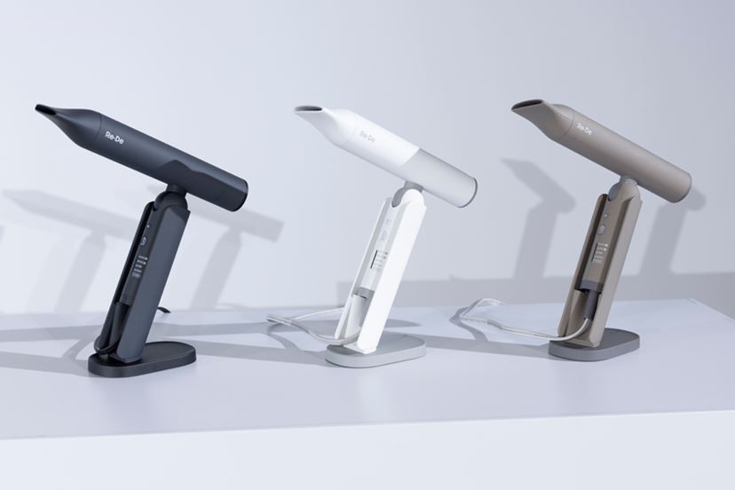 リデ Re:De ドライヤー ホワイト スタンド付き Amazon | Re・De