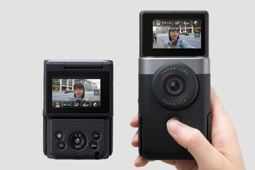 キヤノン「PowerShot V10」詳細レポート！ 縦型スタイルの斬新な