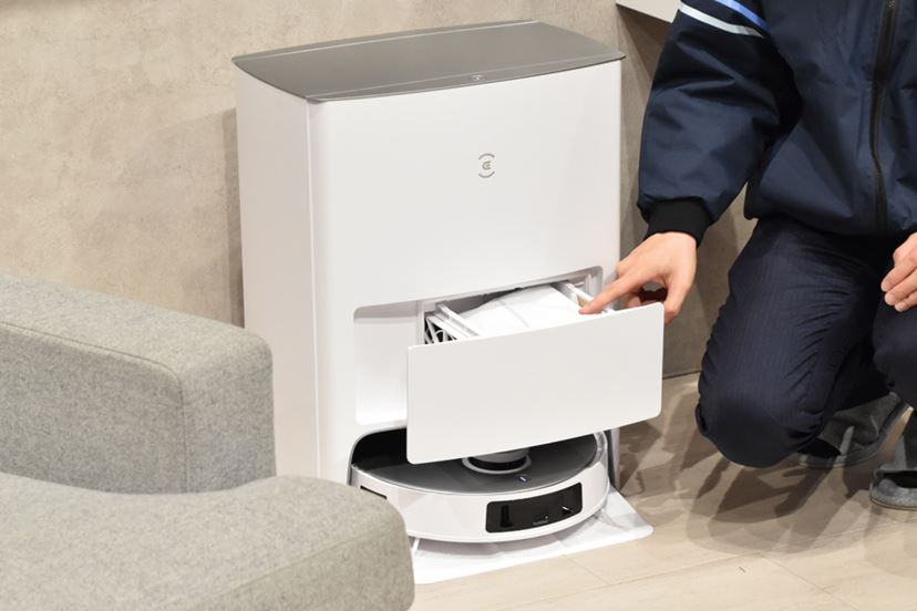 とにかく手間が減る! モップの自動昇降と温水洗浄が新しい とにかく手間が減る! モップの自動昇降と温水洗浄が新しい
