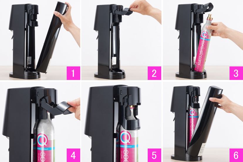 強炭酸もワンタッチ！ より簡単に生炭酸が作れる電動の新ソーダ