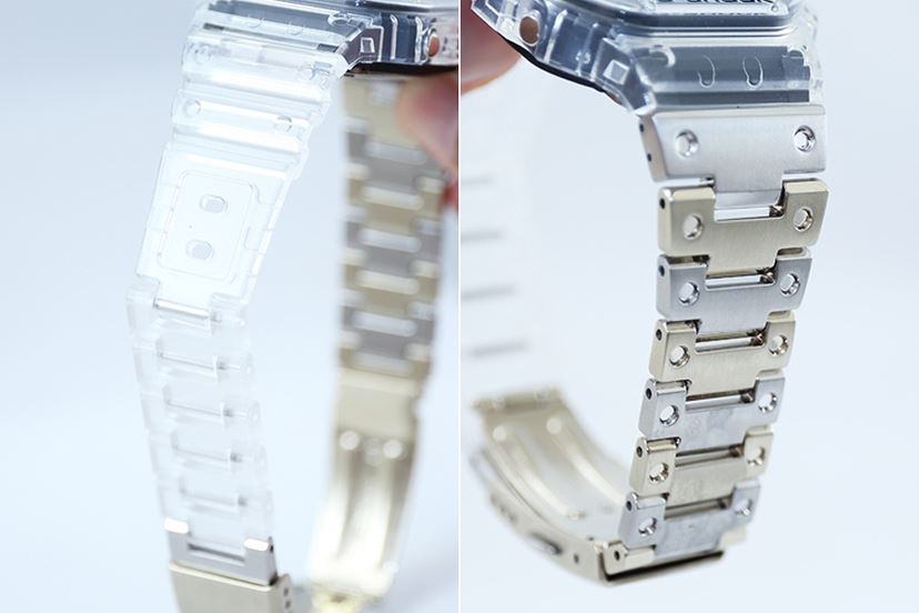 G-SHOCKの回路基板が丸見え！ 40周年記念「CLEAR REMIX」7作全部