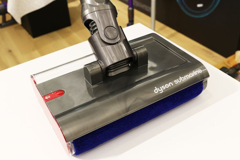 普通のコードレススティック掃除機として使えて水拭きもできる「Dyson V12s Detect Slim Submarine」がよさげ！ 