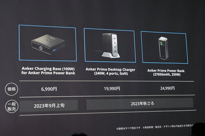 Ankerから新シリーズ「Anker Prime」登場!超高出力USB充電器や Ankerから新シリーズ「Anker Prime」登場!超高出力USB充電器や