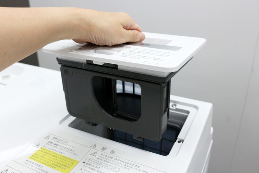 節水しながらすすぎ性能をアップ! お手入れが楽なシャープの 節水しながらすすぎ性能をアップ! お手入れが楽なシャープの