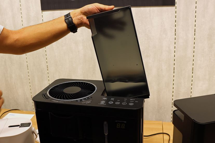 水粒子を超微細化して加湿効果アップ！ 煮沸とUV-CのW除菌で清潔に加湿