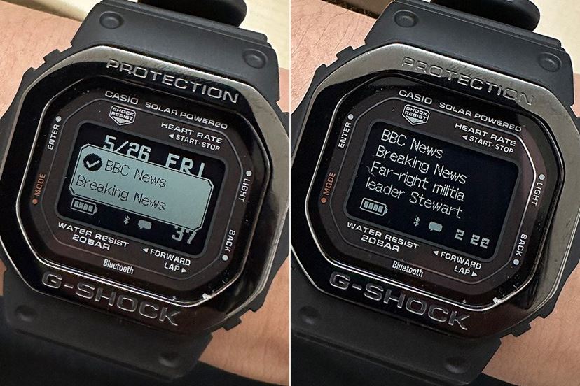 G-SHOCK初の角型デザイン×心拍計！ 生活が変わる「G-SQUAD DW