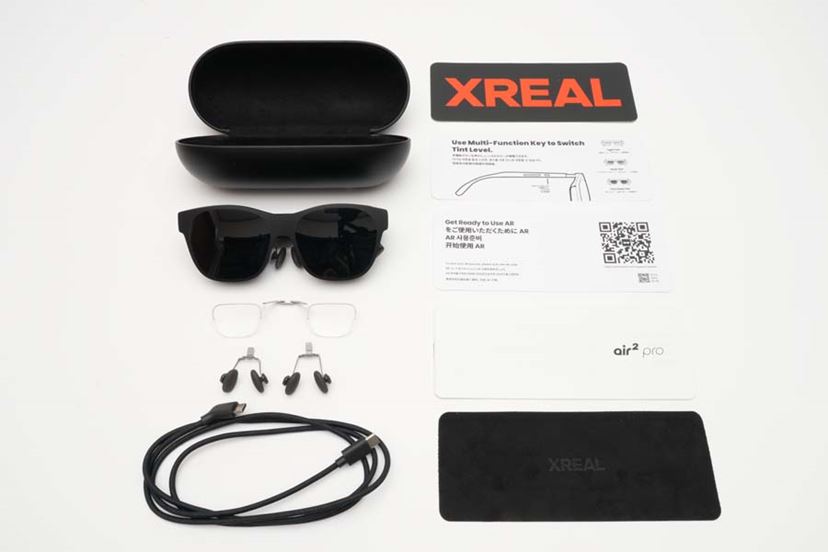 どこでも大画面で映画やゲームが楽しめる「XREAL Air 2 Pro どこでも大画面で映画やゲームが楽しめる「XREAL Air 2 Pro