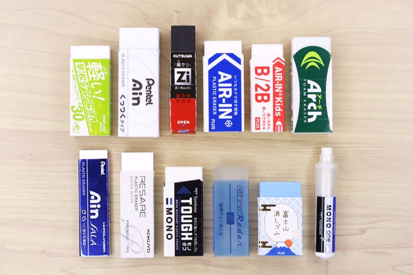 消しゴムといえばMONO」は東日本だけ!? 意外と奥深い「消しゴム」の