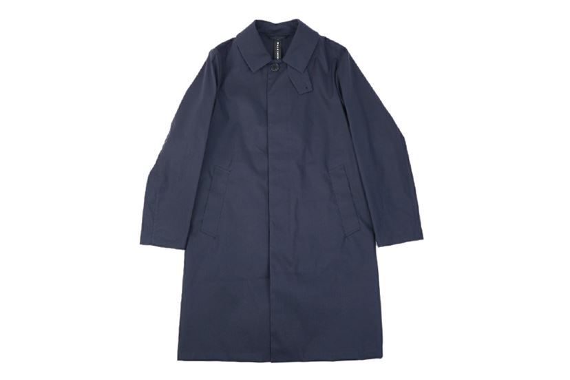 【超美品】Burberry トレンチコート　ライナー付き　紺色 美品 バーバリー ロンドン メガチェックライナー トレンチコート