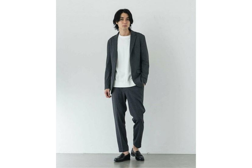 エディフィス セットアップ ジャージ ストレッチ ゴム ドローコード