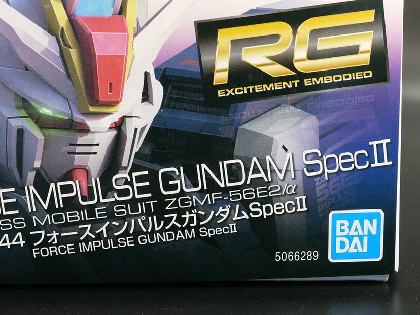 新作ガンプラ「RG 1/144 フォースインパルスガンダム SpecII」は