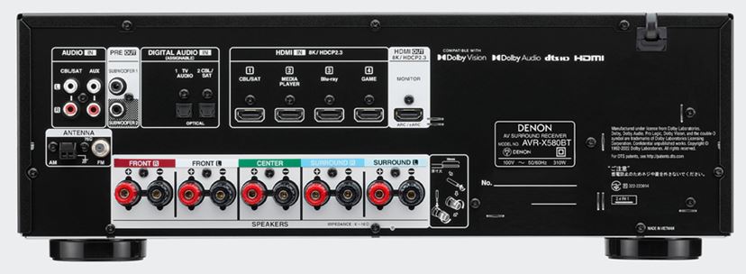 DENON AVR-X1000 5.1Ch デノン 中古】Denon AVサラウンドレシーバー