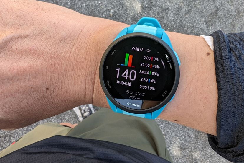 ガーミン待望の初心者モデル「Forerunner 165」がベテラン