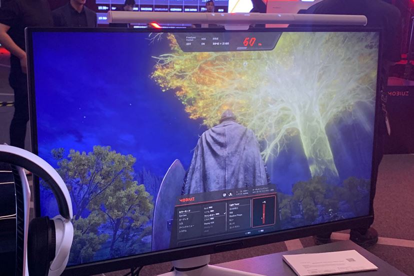 BenQ初! ミニLED、量子ドット、AI採用の4Kゲーミングモニターが登場