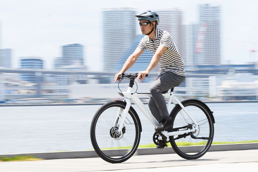 SMART BIKE X-CROSS / スマートバイク 折りたたみ自転車 一歩先行くe