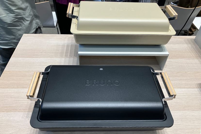 生活家電 BRUNO フラットホットプレートCCC OUTDOOR LABモデル ブラック