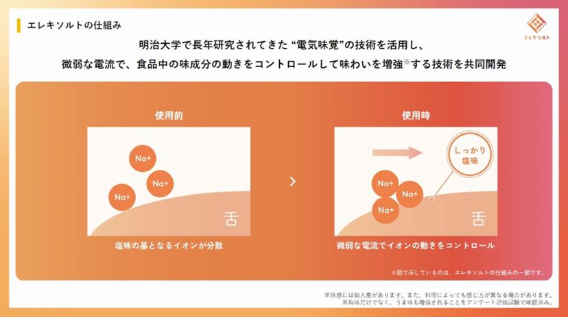 塩味を1.5倍に増強するスプーン「エレキソルト」を試してみた