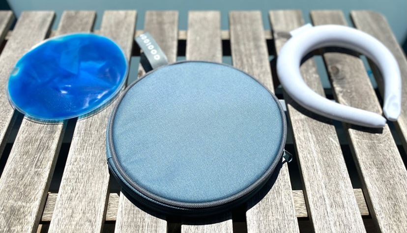 ぬるくなったネッククーラーが出先で何度も復活！ 「専用保冷ケース