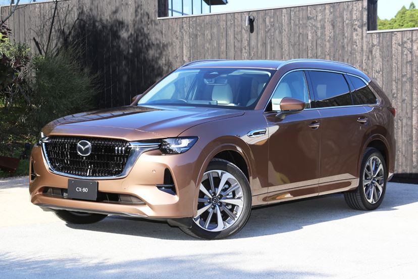 マツダの新型3列シートSUV「CX-80」が2024年秋に発売！「CX-8」との