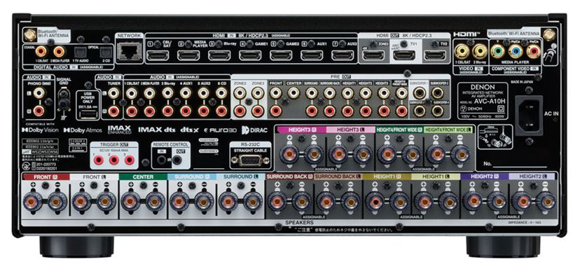 DENON AVサラウンドアンプ　AVC-1000 内部清掃済 DENON AVC-X6800H 11.4ch AV サラウンドアンプ | アンプ