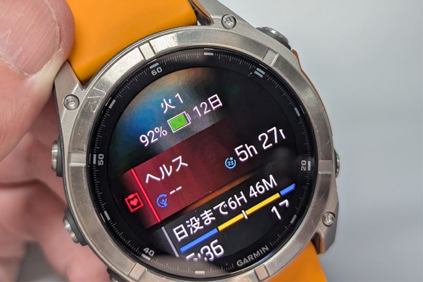 約1か月持つバッテリー！ ガーミンの最新フラッグシップ「fenix