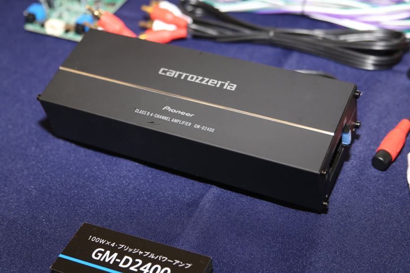 中古】Pioneer パワーアンプ GM-D2400 100W×4