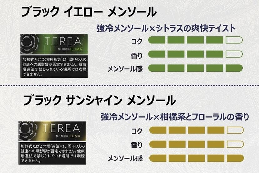 強冷ミントで人気の「テリア ブラック メンソール」に新作登場！ でも「サンシャイン」ってどんな味？ - 価格.comマガジン