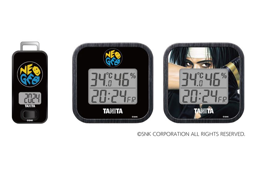 タニタとSNKのコラボ体組成計が登場！ KOFの人気キャラを推定したら