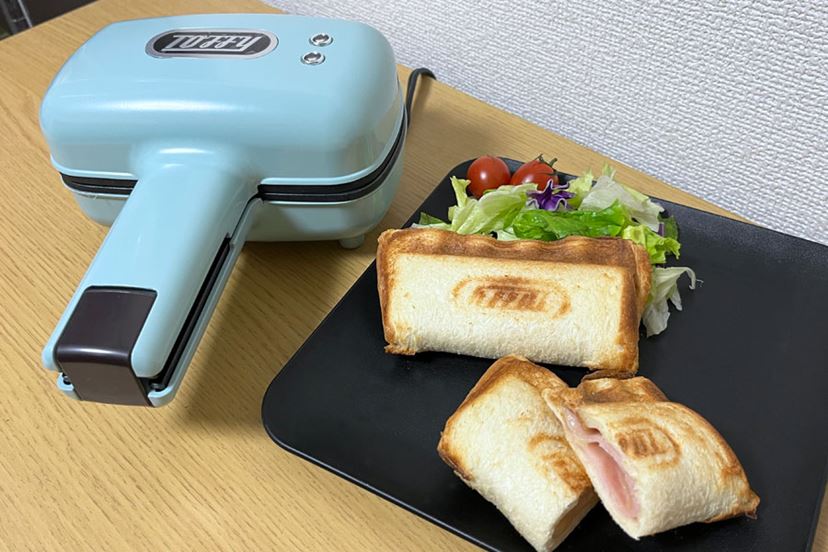 洗いたいなら、こっち！ パン1枚で作れるホットサンドメーカーは