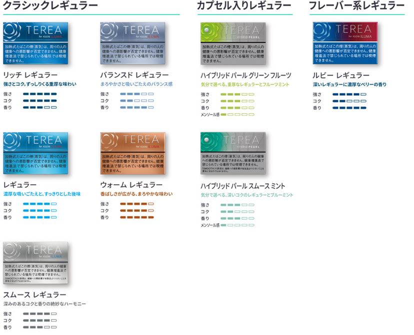 アイコス」の人気カプセルメンソールに新味「テリア リビエラ アイコス」の人気カプセルメンソールに新味「テリア リビエラ