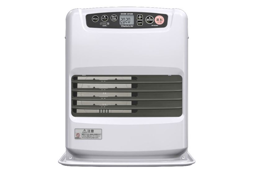 石油ストーブ ホワイト ファンヒーター ほぼ半額！