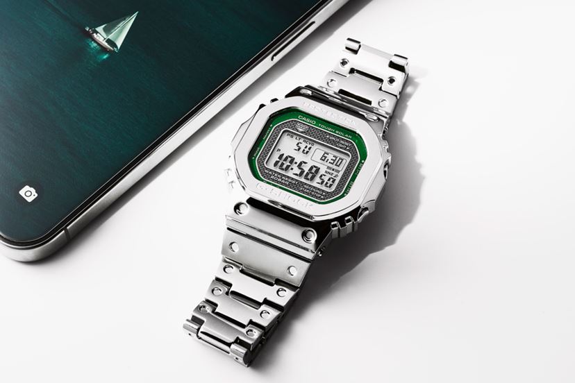 これぞ“アメトラG-SHOCK”！ 緑に色づいたフルメタルがトレンドの