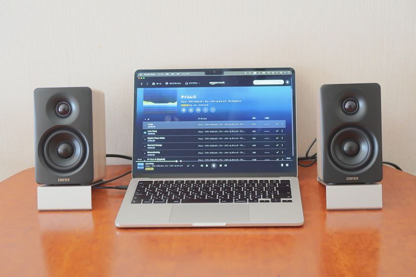 美品 Edifier M60 マルチメディアスピーカー クラシックオーク Edifier