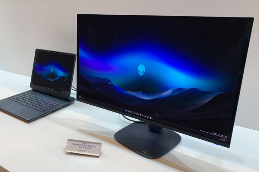 ALIENWARE 曲面ディスプレイ 本体 秒間最大500コマ表示対応！ Alienwareからモンスター級