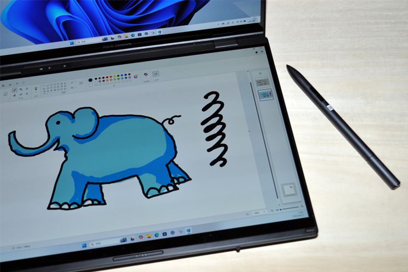 2つの14型ディスプレイで作業効率アップ！ ASUS「Zenbook DUO UX8406CA