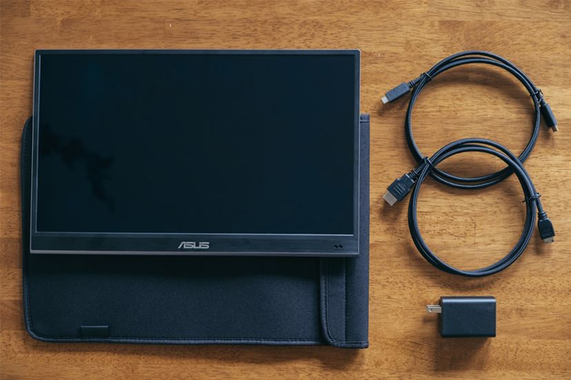 壁掛け可能なポータブルモニター！ ASUS「ZenScreen OLED MQ16AHE」の