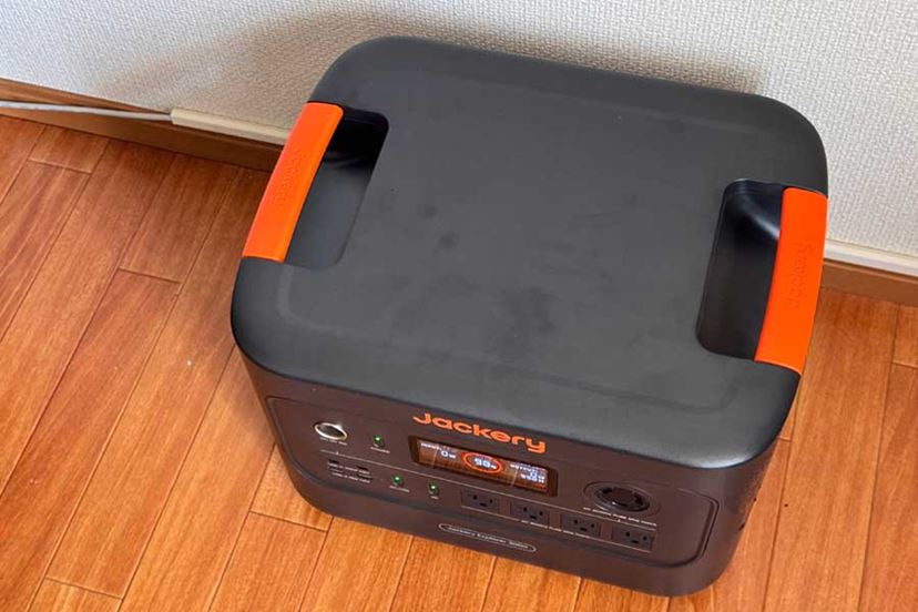 安心の大容量だけど軽い！ 災害対策にも強い「Jackery ポータブル電源