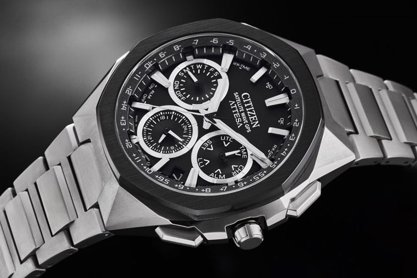 CITIZEN ATTESA チタン CC4057-60E ACT Line / ブラックチタン™シリーズ LAYERS of TIME